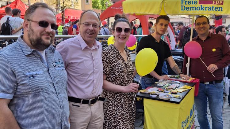 infostand FDP Jena-SHK