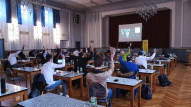 Kreismitgliederversammlung im Schützenhaus Stadtroda